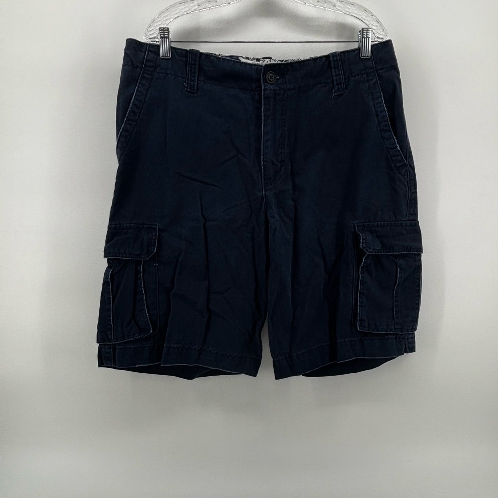 Aeropostale Mens Dark Blue Cargo Shorts Size 36‎
